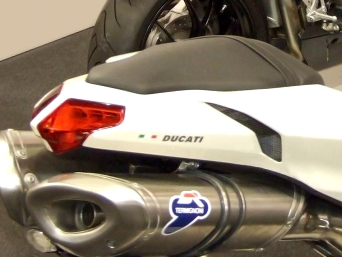 008TO - TERMIGNONI DUCATI 848-1098-1198 TITANIUM HOMOLOGATED SILENCERS - Termignoni - 1