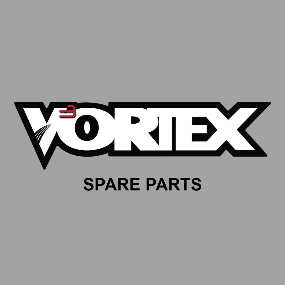 VORTEX PART RS188EK - REAR BRAKE LEVER WITH FOLDING TOE PEG - BLACK 1