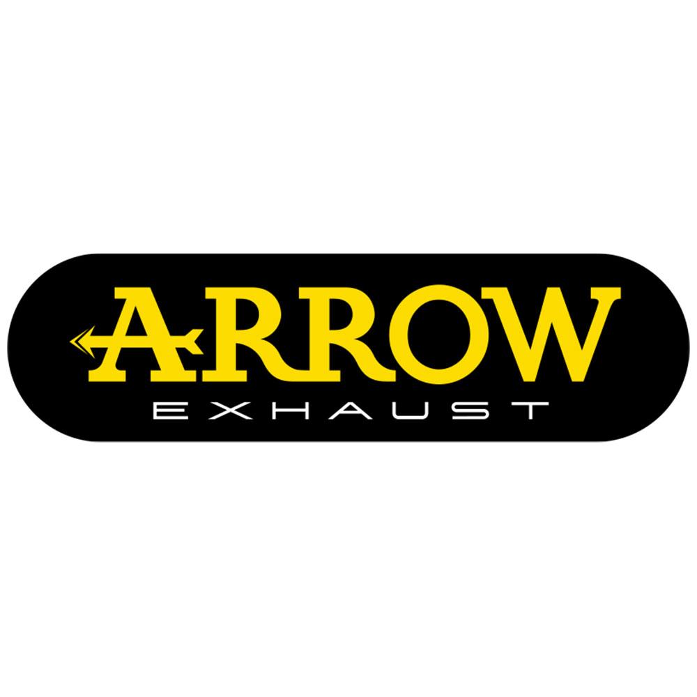 ARROW 71731AON Silencer :- THUNDER L&R ALUM DRK W STL E/C - DUC M696/796/1100 1