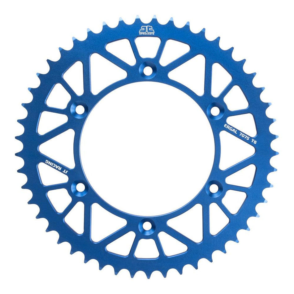 JT ALLOY RACELITE SPROCKET - 52T 520P - BLUE 1