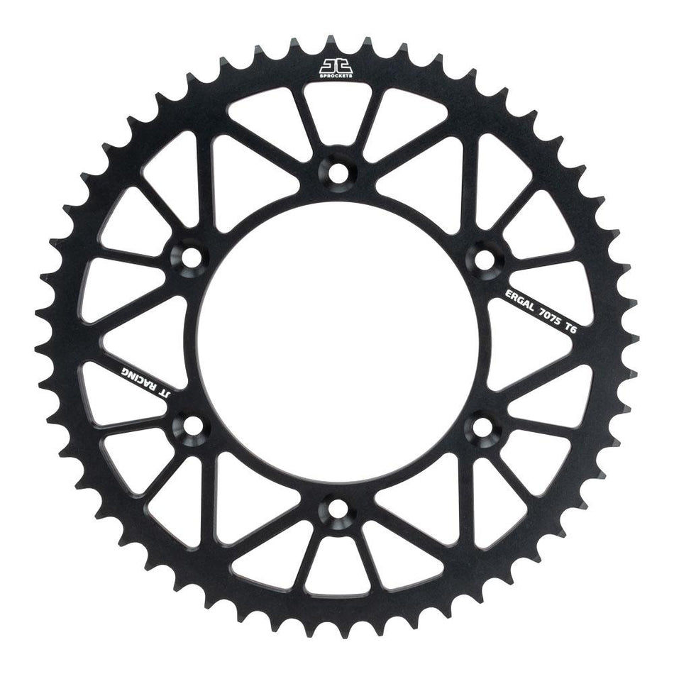 JT ALLOY RACELITE SPROCKET - 52T 520P - BLACK 1