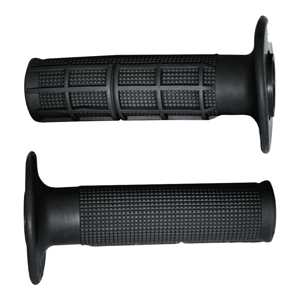 STATES MX PRO SERIES MX HAND GRIPS - HALF WAFFLE - BLACK 1