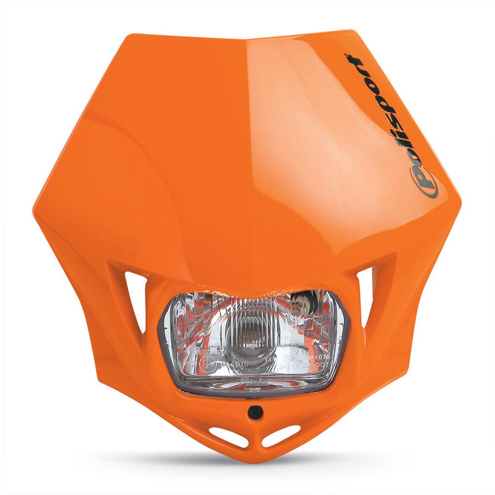 POLISPORT MMX HEADLIGHT - KTM ORANGE 1