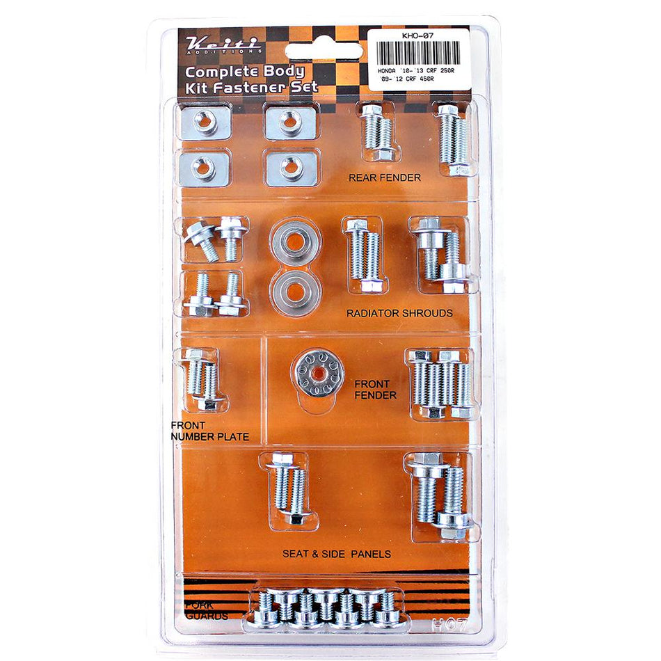 KEITI - COMPLETE BODY KIT FASTENER SET - HONDA 1