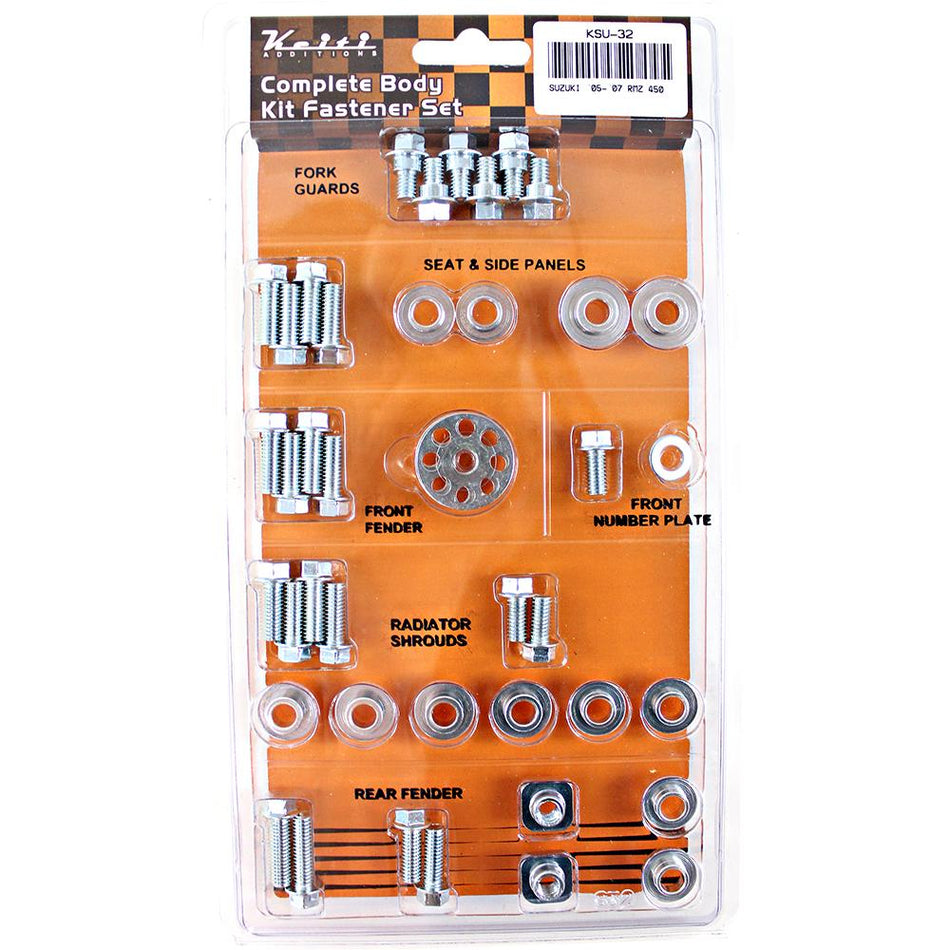 KEITI - COMPLETE BODY KIT FASTENER SET - SUZUKI 1