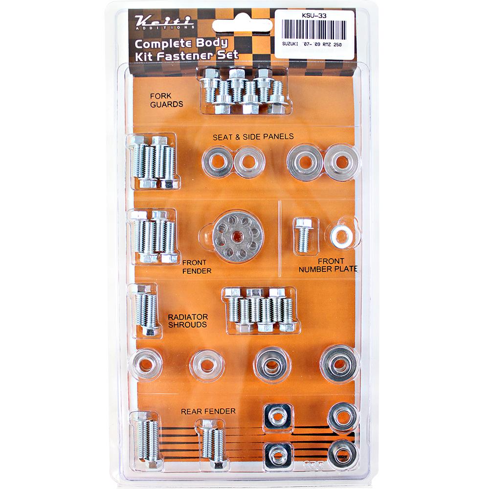 KEITI - COMPLETE BODY KIT FASTENER SET - SUZUKI 1
