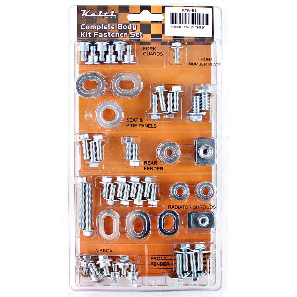 KEITI - COMPLETE BODY KIT FASTENER SET - YAMAHA 1