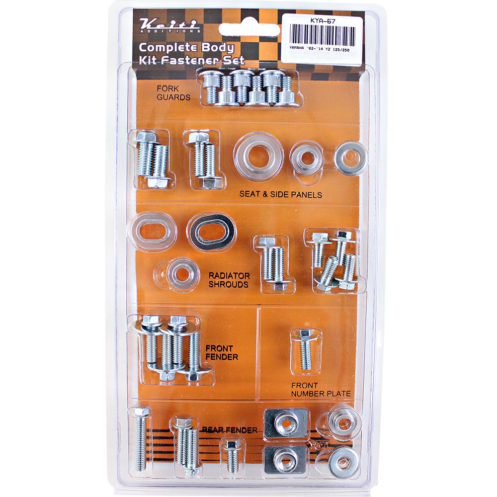 KEITI - COMPLETE BODY KIT FASTENER SET - YAMAHA 1