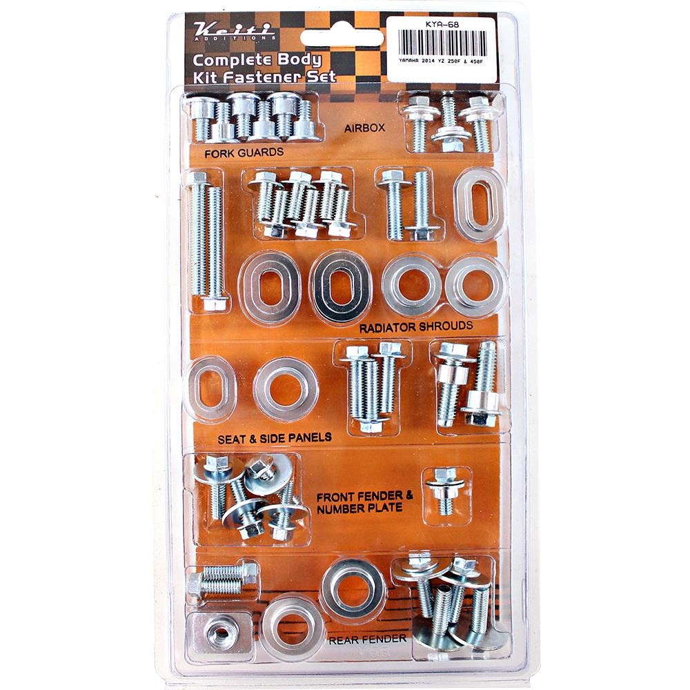 KEITI - COMPLETE BODY KIT FASTENER SET - YAMAHA 1