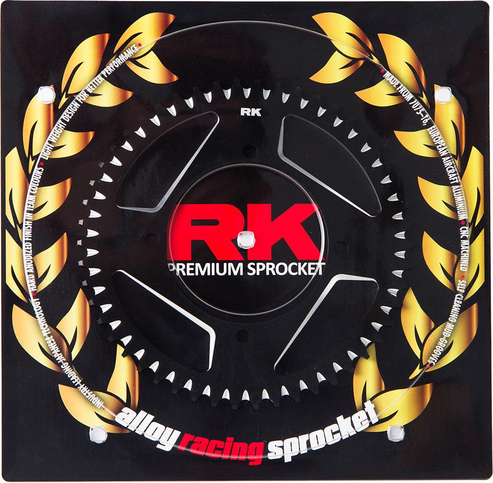 RK ALLOY RACING SPROCKET - 51T 420P - BLACK 2