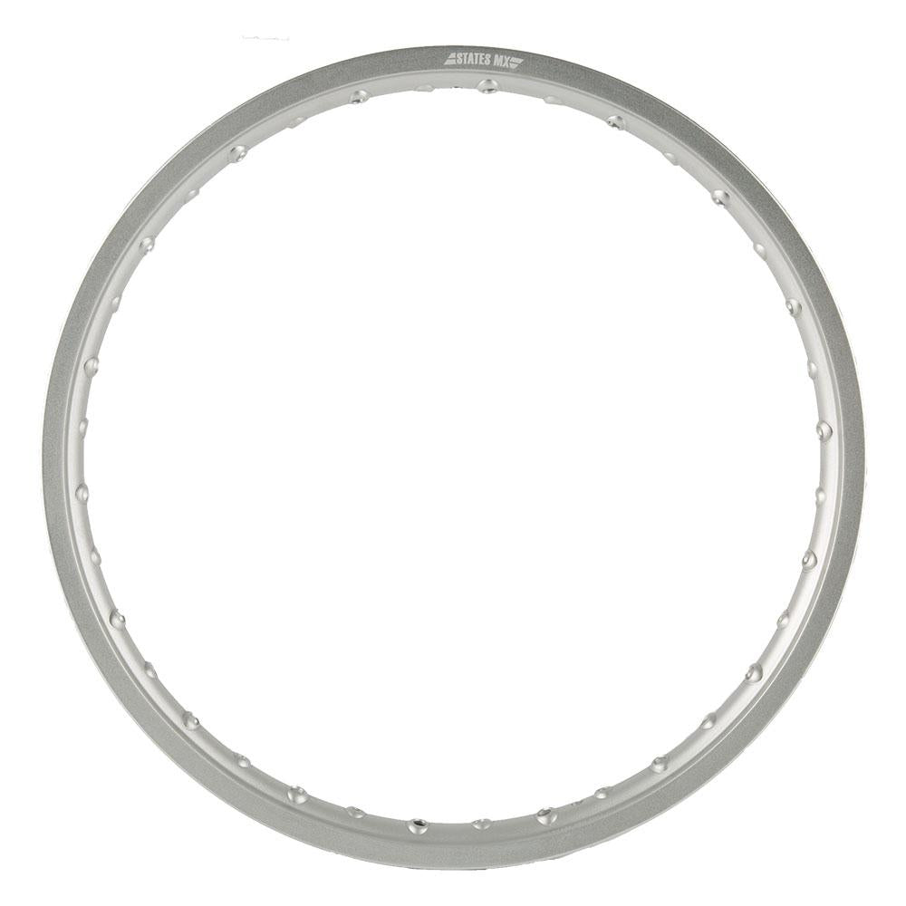 STATES MX RIM : 21 X 1.60 / 36H 2X/LHH - SILVER 1