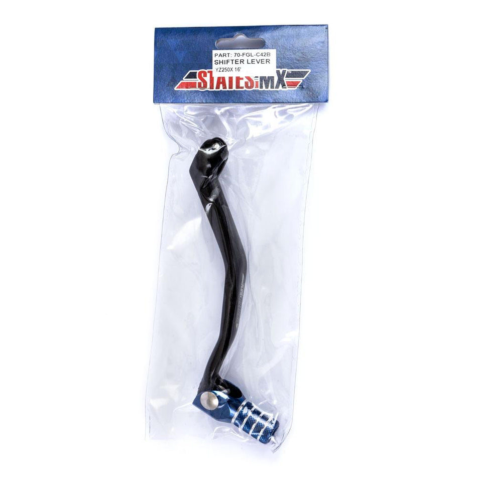 STATES MX FORGED GEAR LEVER - YAMAHA - BLUE 2