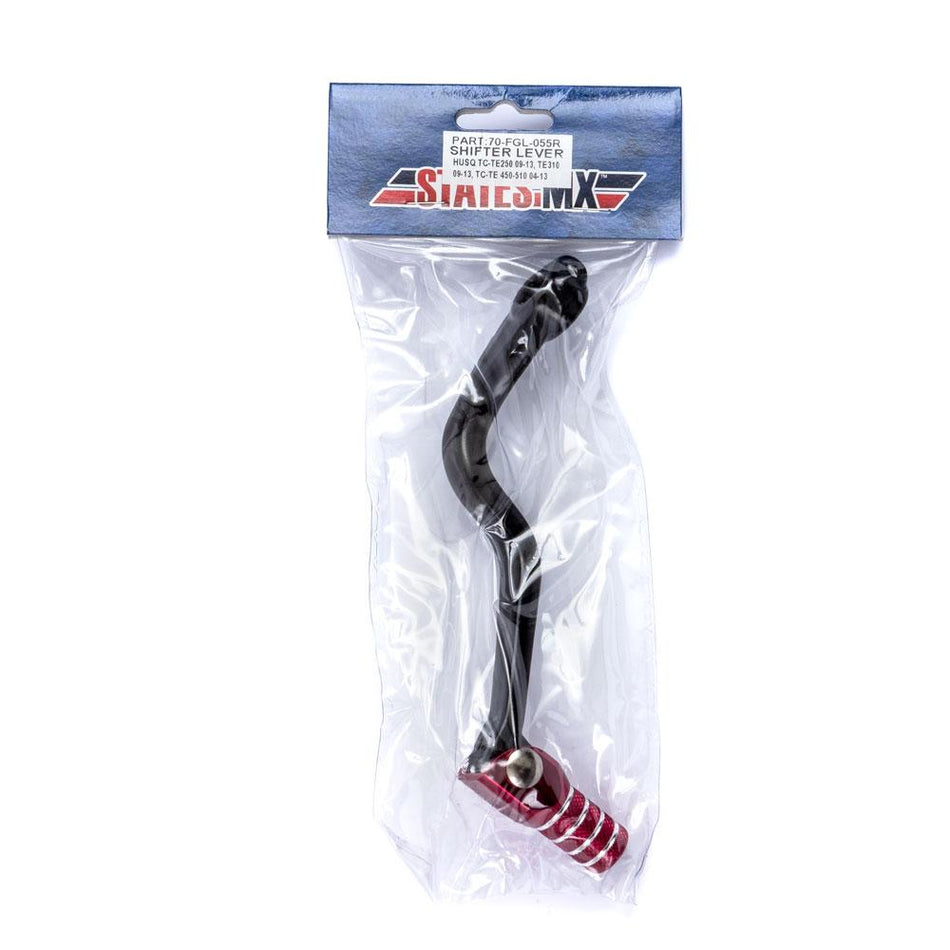 STATES MX FORGED GEAR LEVER - HUSQVARNA - RED 2