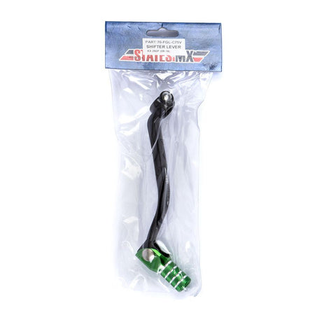 STATES MX FORGED GEAR LEVER - KAWASAKI - GREEN 2