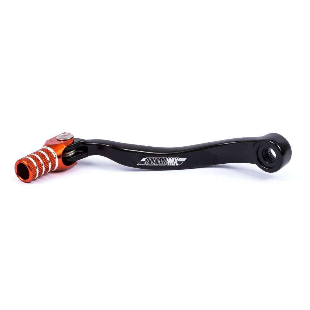 STATES MX FORGED GEAR LEVER - KTM - ORANGE 1
