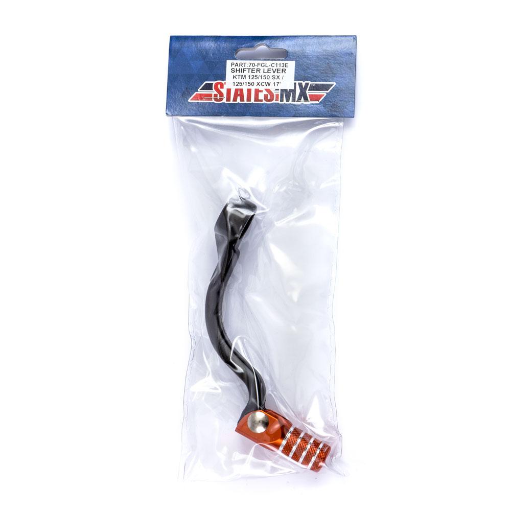 STATES MX FORGED GEAR LEVER - KTM - ORANGE 2