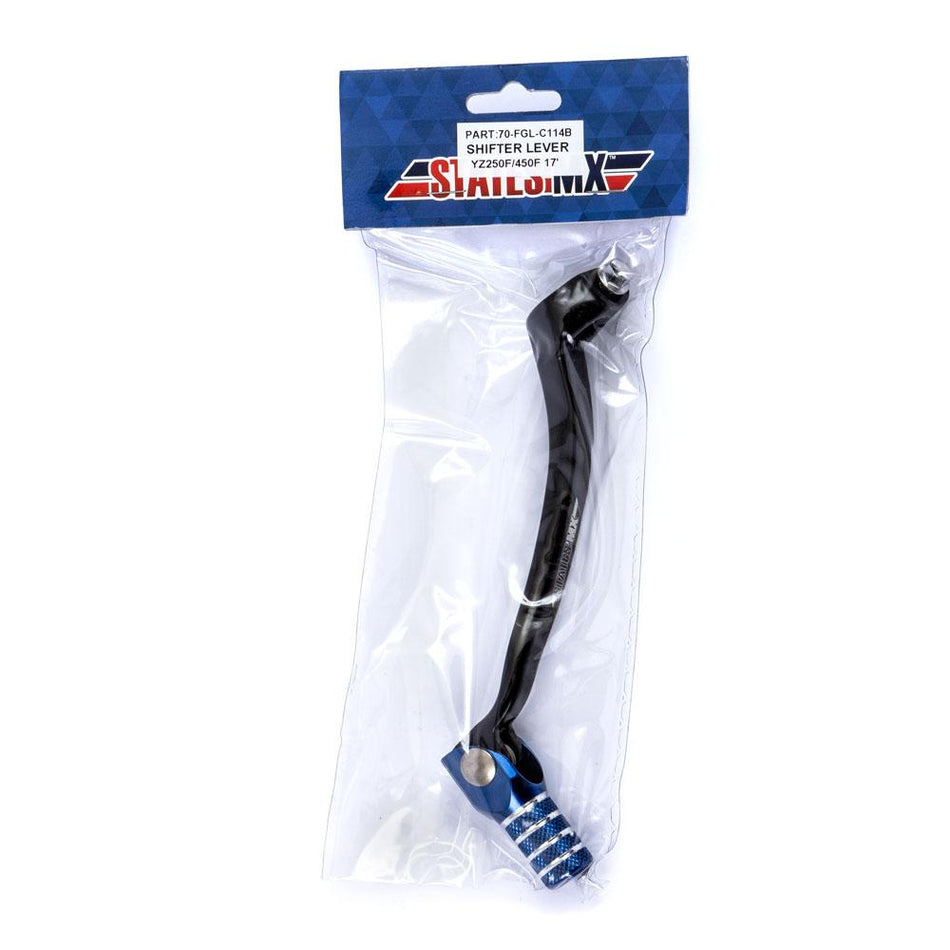STATES MX FORGED GEAR LEVER - YAMAHA - BLUE 2
