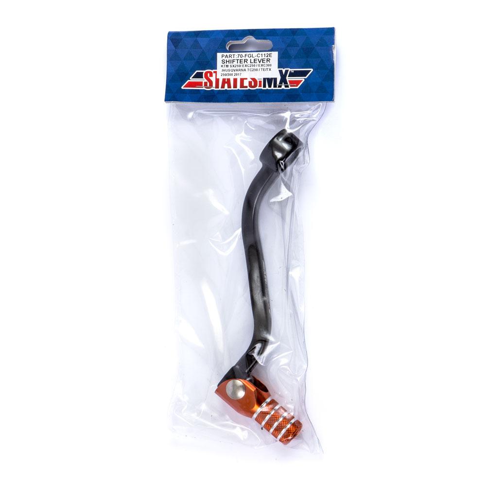 STATES MX FORGED GEAR LEVER - KTM - ORANGE 2