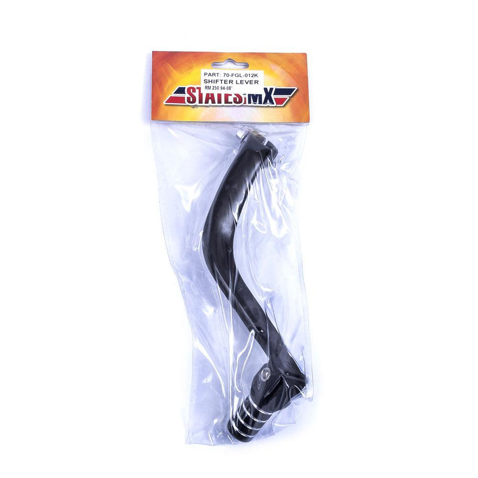 STATES MX FORGED GEAR LEVER - SUZUKI - BLACK 1