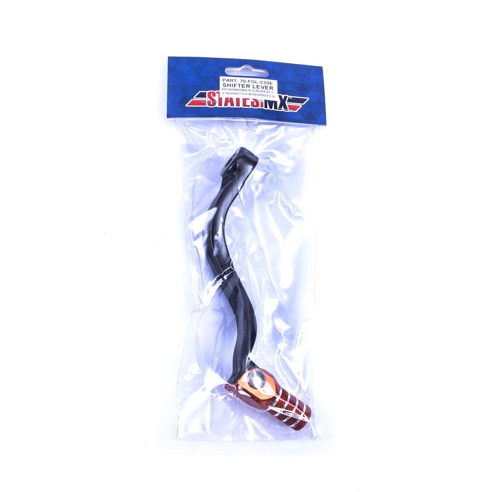 STATES MX FORGED GEAR LEVER - KTM - ORANGE 1