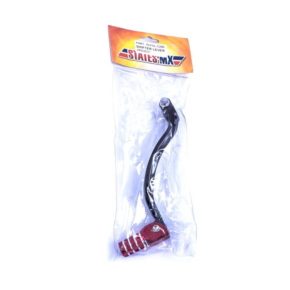 STATES MX FORGED GEAR LEVER - HONDA - RED 1