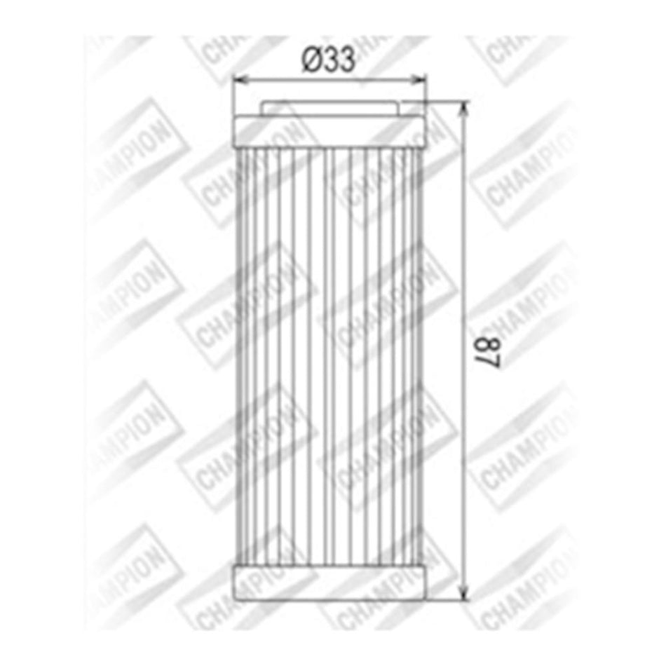CHAMPION OIL FILTER ELEMENT - COF552 2