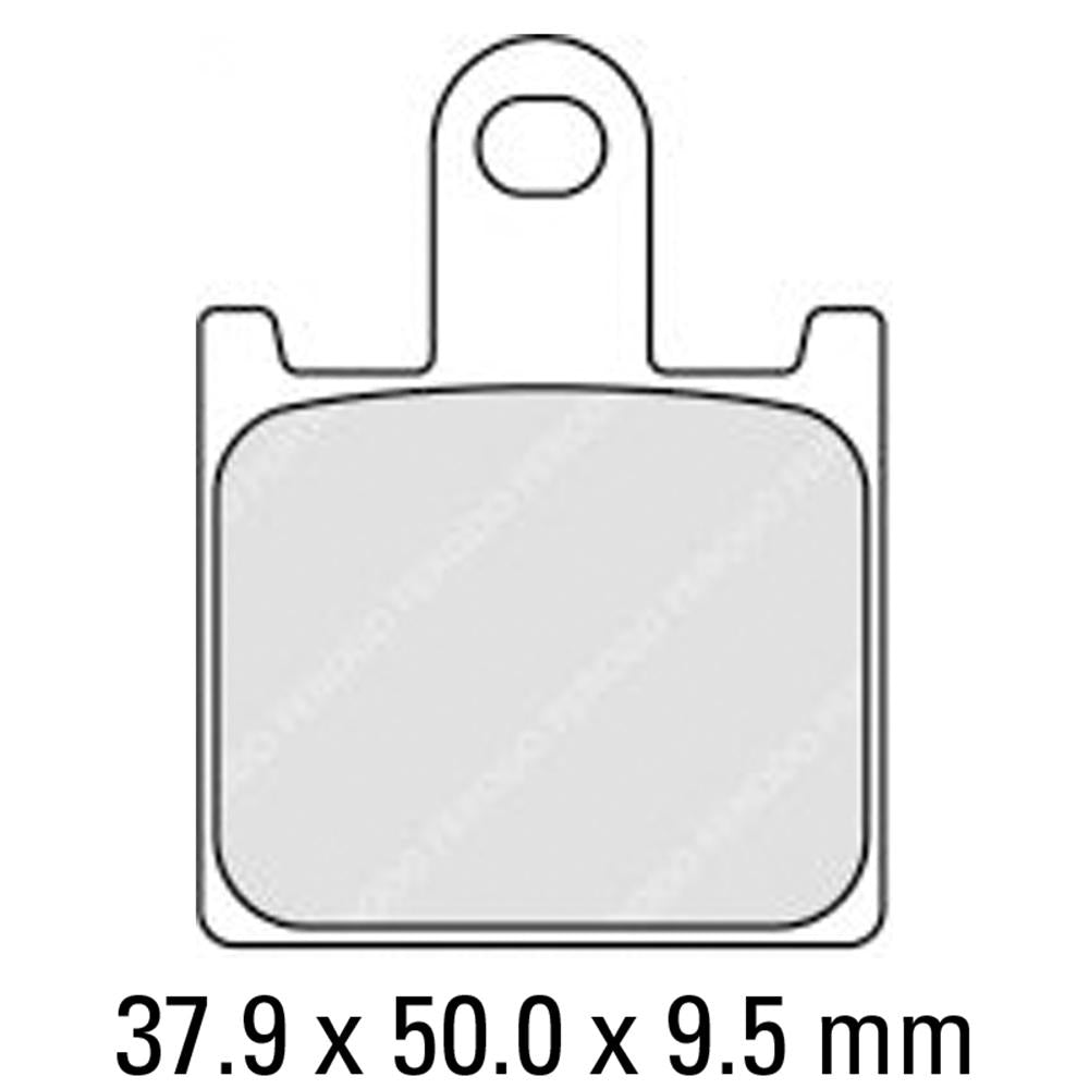 Ferodo FERODO Disc Pad Set - FDB2220 CP211 Carbon Grip Race Compound ...