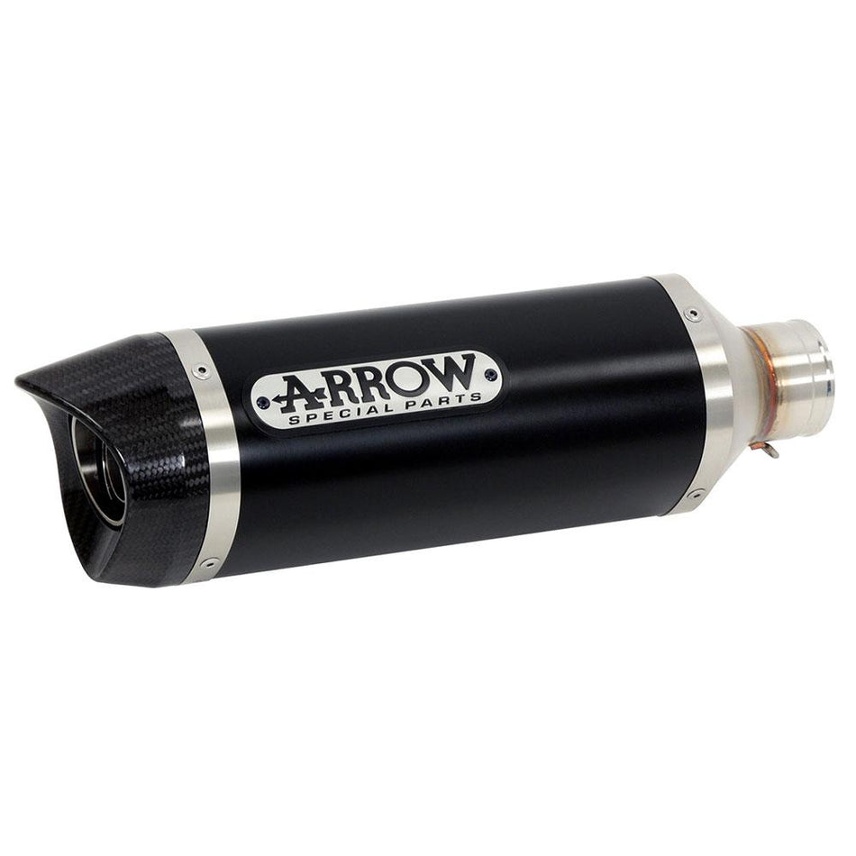 ARROW 71813AKN Silencer :- THUNDER ALUM DRK W CBN E/C - KTM DUKE&RC 390 1