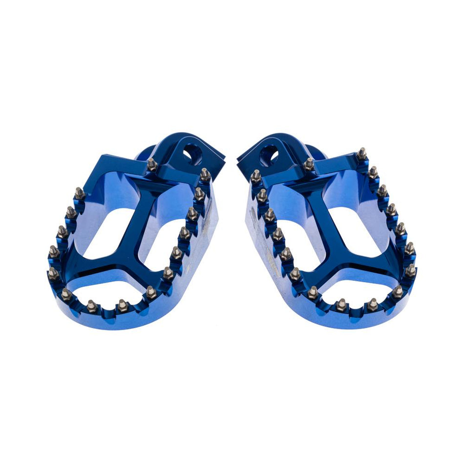 STATES MX S2 ALLOY OFF ROAD FOOTPEGS - HUSQVARNA - BLUE 1