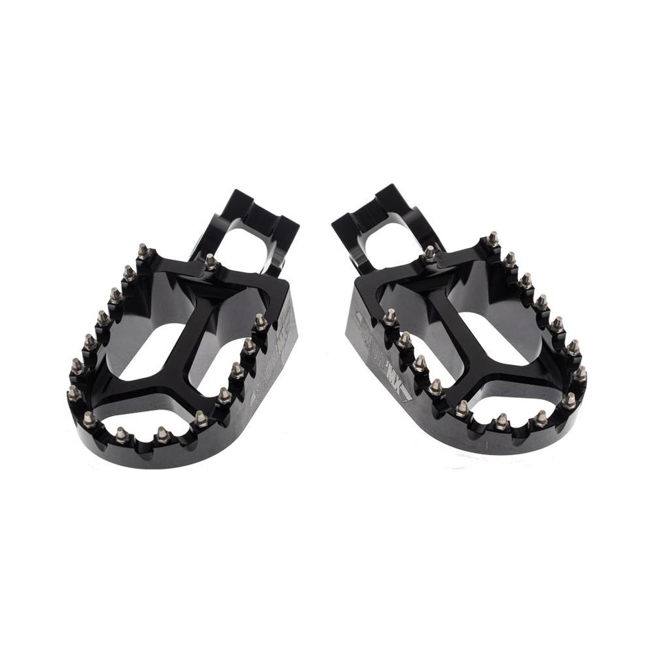 STATES MX S2 ALLOY OFF ROAD FOOTPEGS - KTM/HUSQVARNA (FITS 2016 MODELS ON) - BLACK 1