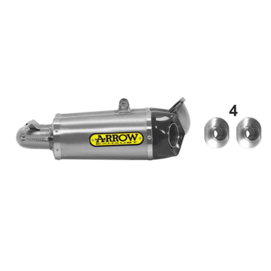 ARROW 71836PK Silencer :- WORKS SET TITANIUM W CBN E/C - DUC 899/1199 P/G 1