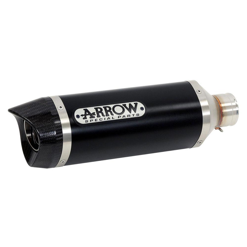 ARROW 71812AKN Silencer :- THUNDER ALUM DRK W CBN E/C - YAM MT-09 1
