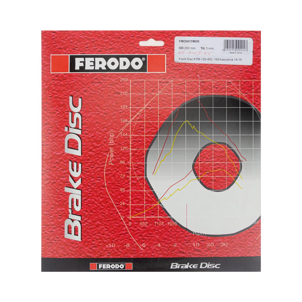 Ferodo FERODO Disc Brake Rotor 260mm - FMD0017MXR - Brake Discs, 06 ...