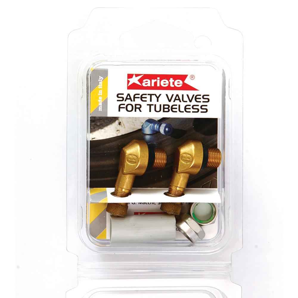 ARIETE - MOTORCYCLE TUBELESS ALLOY VALVE STEM 11.3MM HOLE (2PK) 1