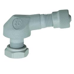 ARIETE - MOTORCYCLE TUBELESS ALLOY VALVE STEM 11.3MM HOLE (2PK) 1