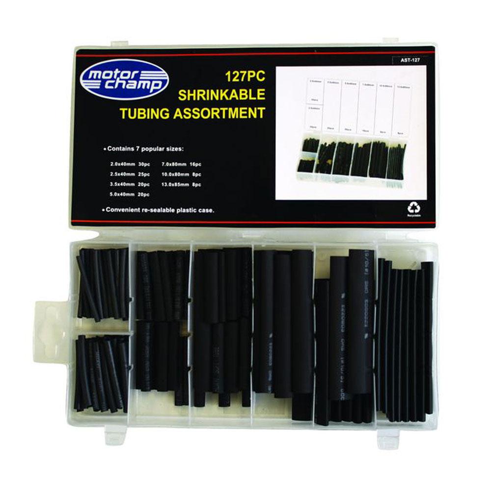 CPR Shrinkable Tubing Kit 127 Piece Black 1