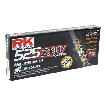 RK CHAIN 525ZXW-120 LINK - GOLD 2