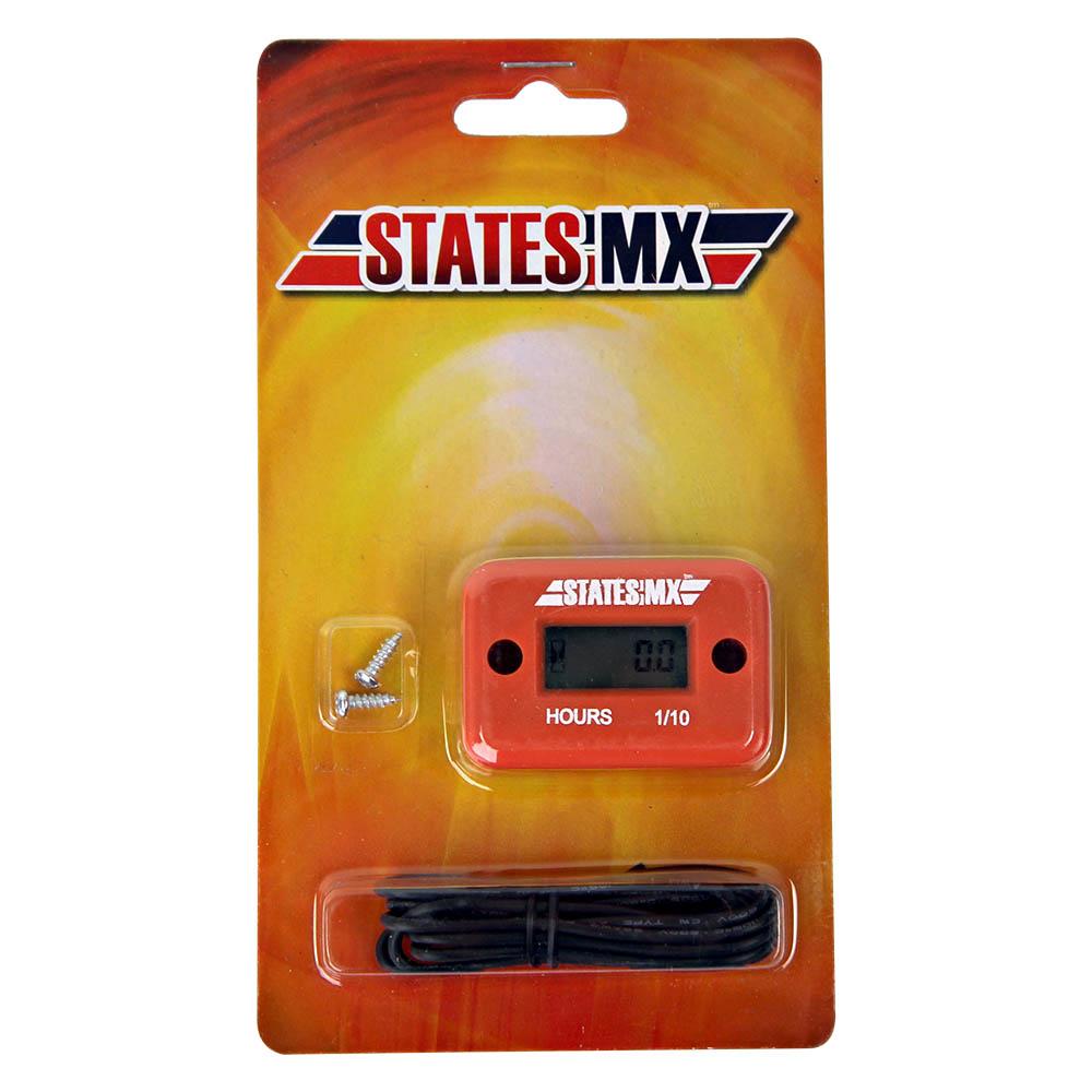 STATES MX HOUR METER - ORANGE 1