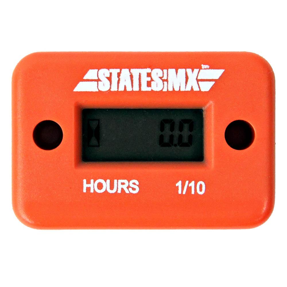 STATES MX HOUR METER - ORANGE 2