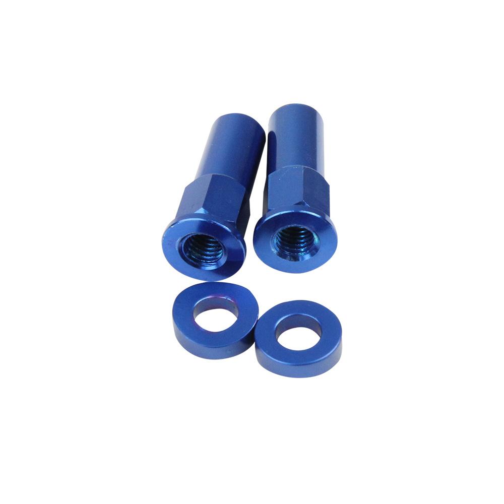 STATES MX RIM LOCK NUT KIT - BLUE 1