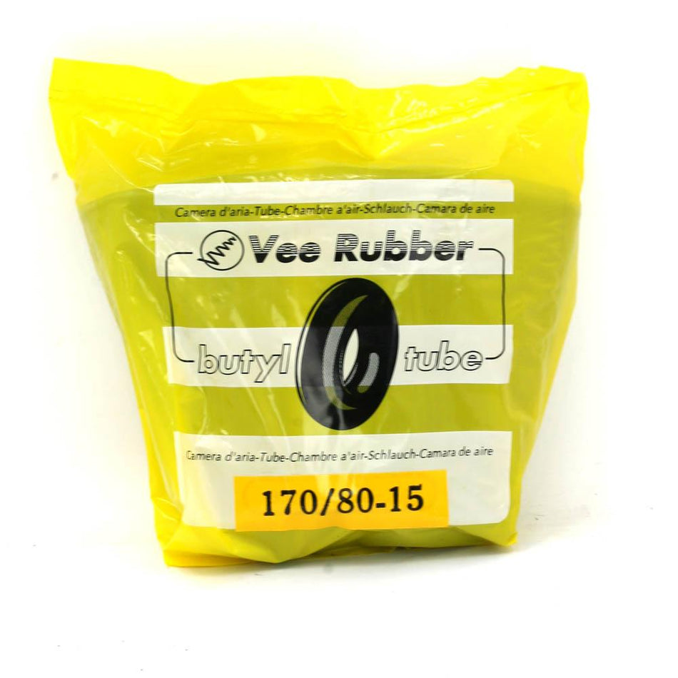 VEE RUBBER - HEAVY DUTY TUBE - 1.5mm - 170/80-15 90Â° RIGHT ANGLE STEEL VALVE 1