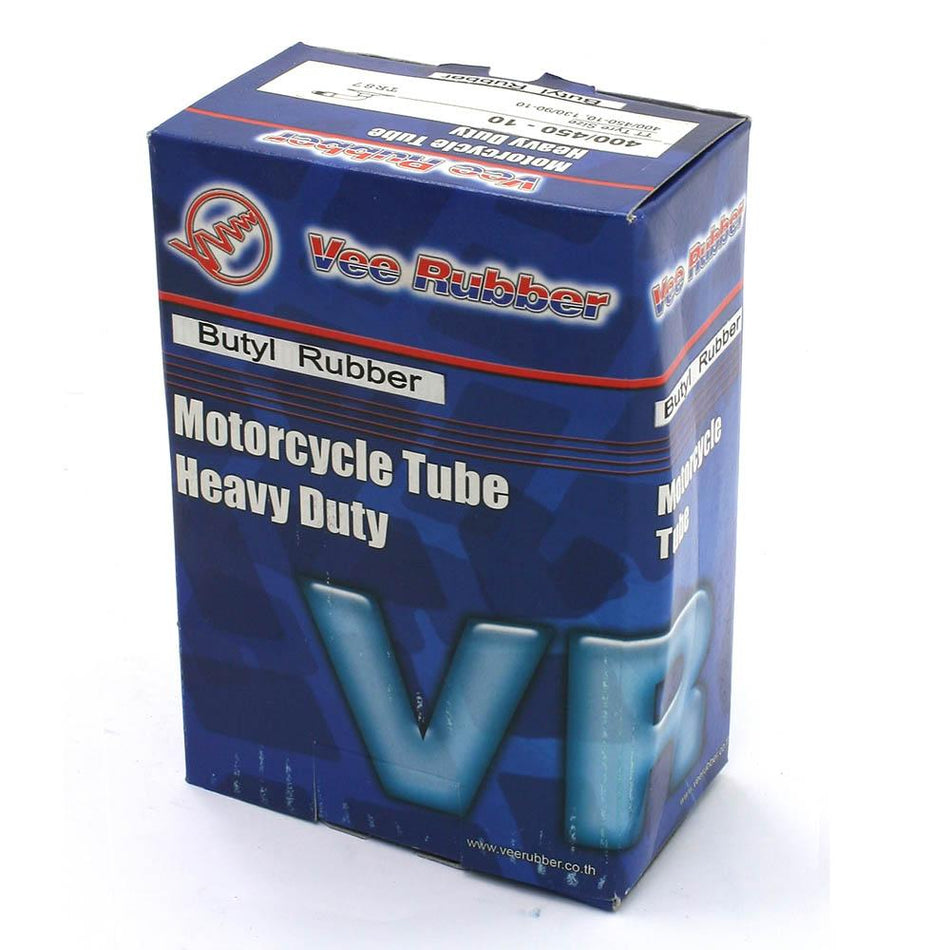 VEE RUBBER - HEAVY DUTY TUBE - 1.5mm -400/450-10 90Â° RIGHT ANGLE VALVE 1