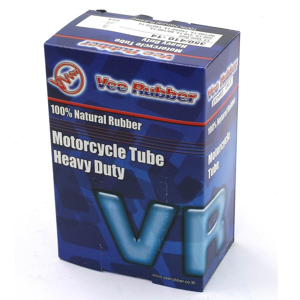 VEE RUBBER - HEAVY DUTY TUBE - 1.5mm -350/410-14 STRAIGHT VALVE 1