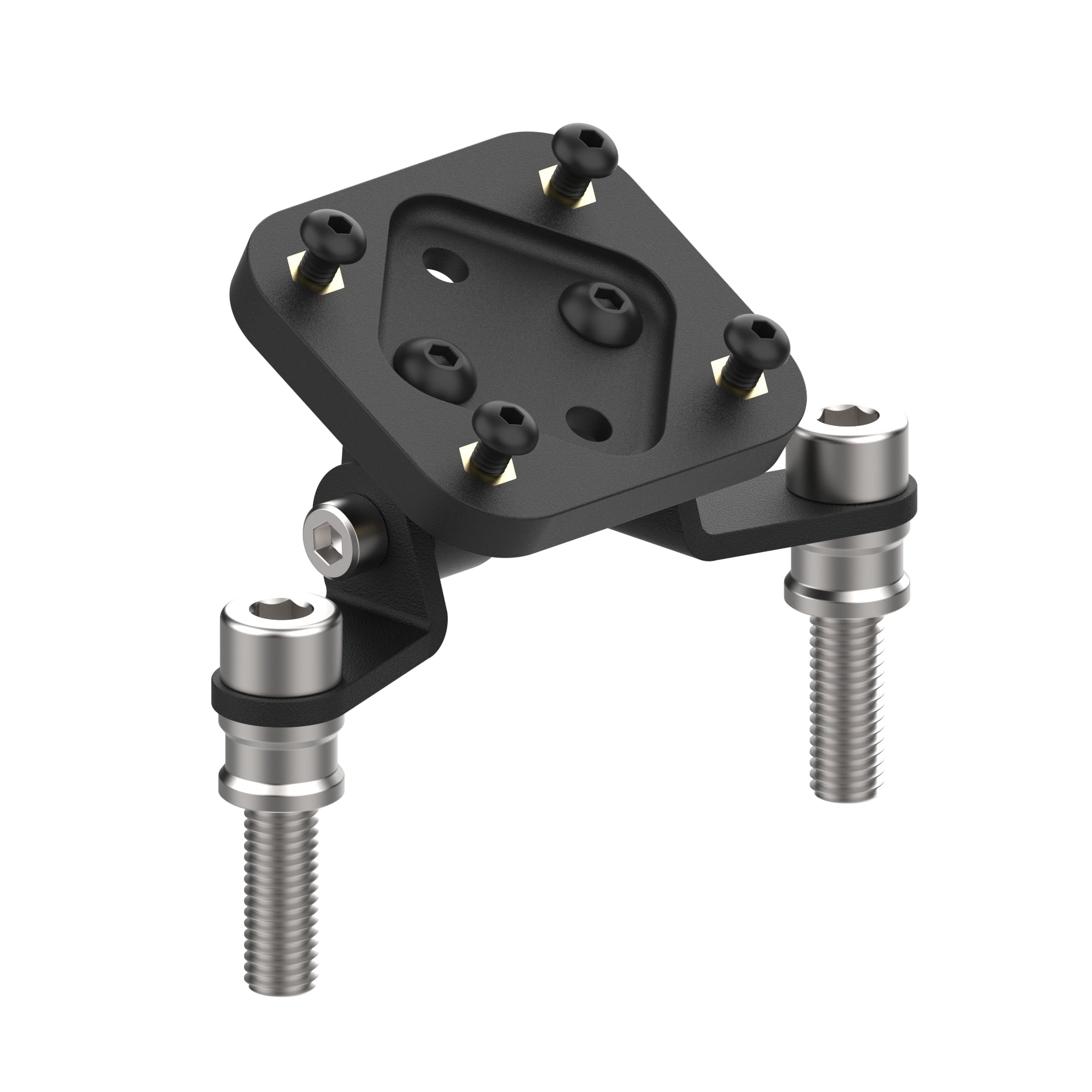 Evotech Garmin Handlebar Clamp Sat Nav Mount - Evotech Moto Guzzi V85 TT (2023+) - 1, PRN014566-015616-02