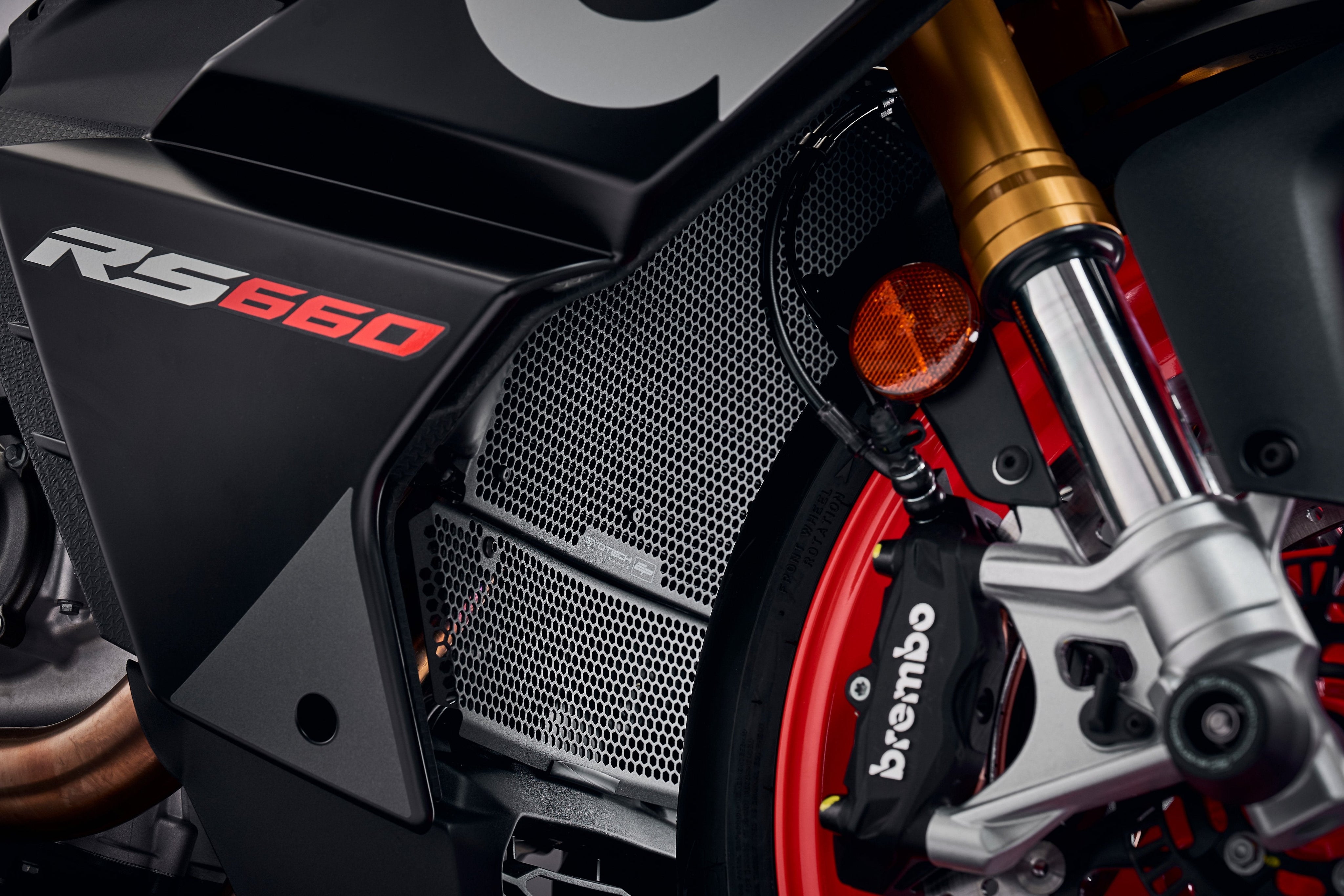 Evotech Radiator & Header Guard Set - Aprilia RS 660 (2025+) - 2, PRN015268-015269-02