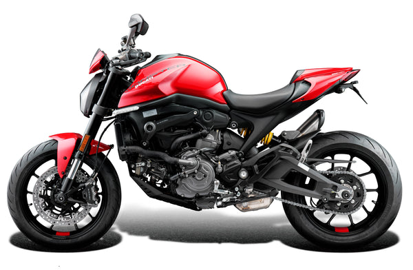 Evotech Ducati Monster 950 Frame Crash Protection (2021+) - 9, PRN015557-01