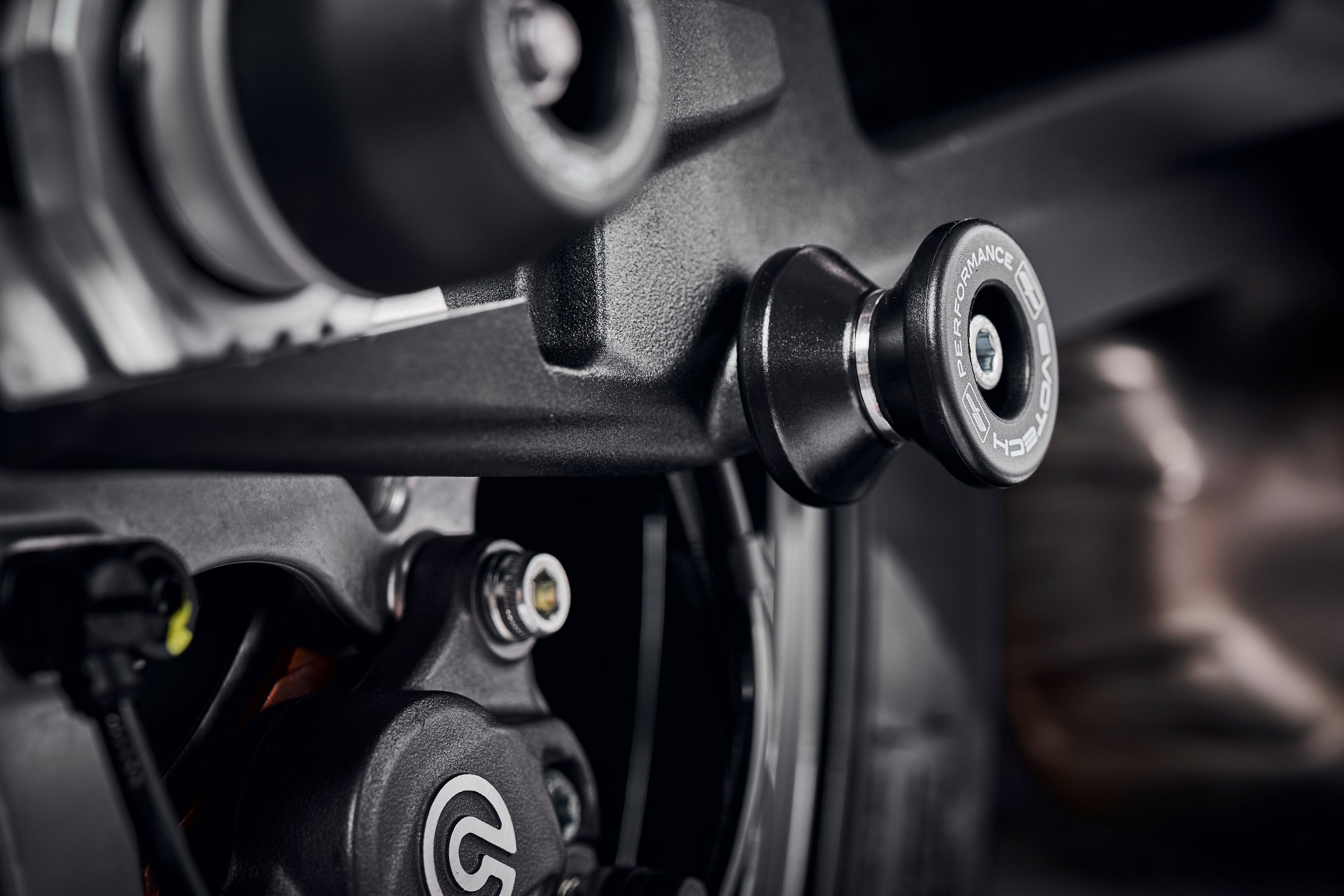 Evotech Paddock Stand Bobbins - Ducati Panigale V2 (2025+) - 3, PRN012585-12