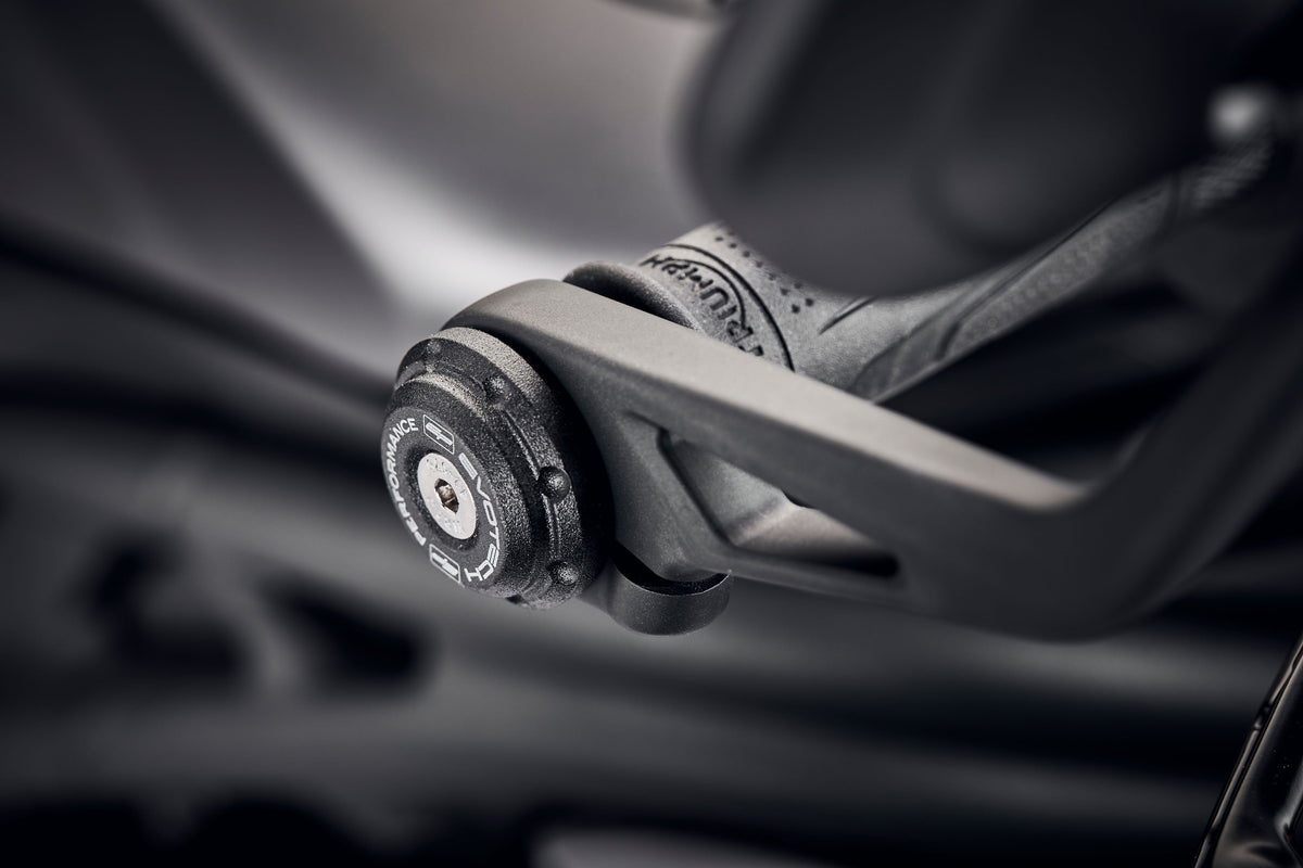 Evotech Bar End Weights for OE Handlebar End Mirrors - Triumph Speed Triple 1200 RS (2025+) - 2, PRN015509-19
