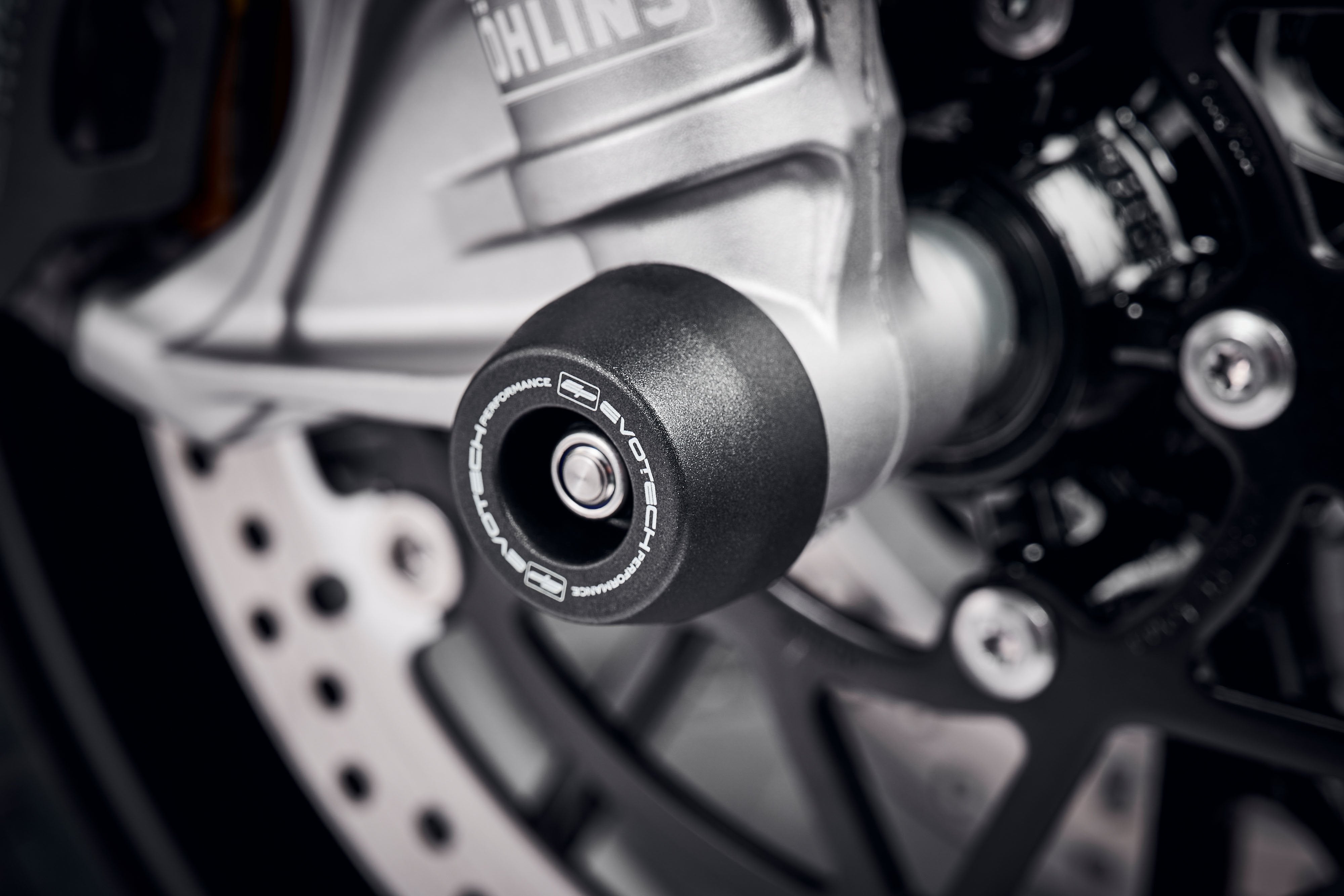 Evotech Spindle Bobbins Kit - Triumph Speed Triple 1200 RS (2025+) - 2, PRN013104-015485-03