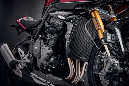 Evotech Radiator Guard (Black) - Triumph Speed Triple 1200 RR (2022+) - 2, PRN015488-02